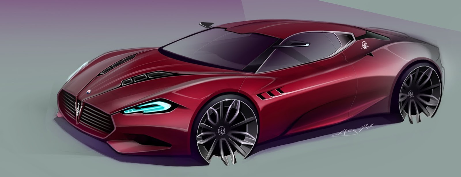 مازيراتي "جران كورسا" دراسة تصميم جديد وأنيق للسيارات الكوبية Maserati GranCorsa 21